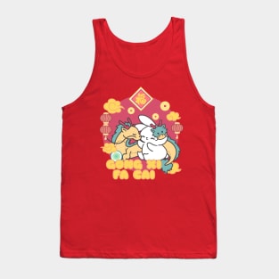 Dance with the Dragon in 'GONG XI FA CAI' Joy! Tank Top